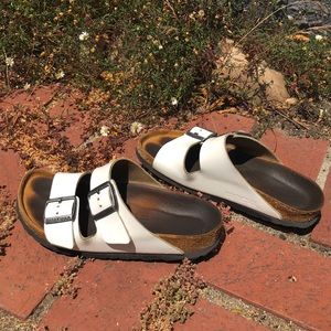 Arizona Birkenstock’s white
